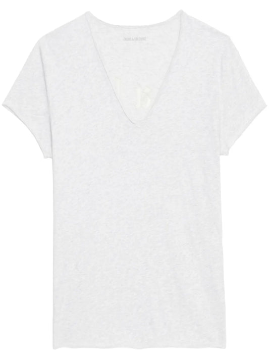 Slogan-Detail T-Shirt