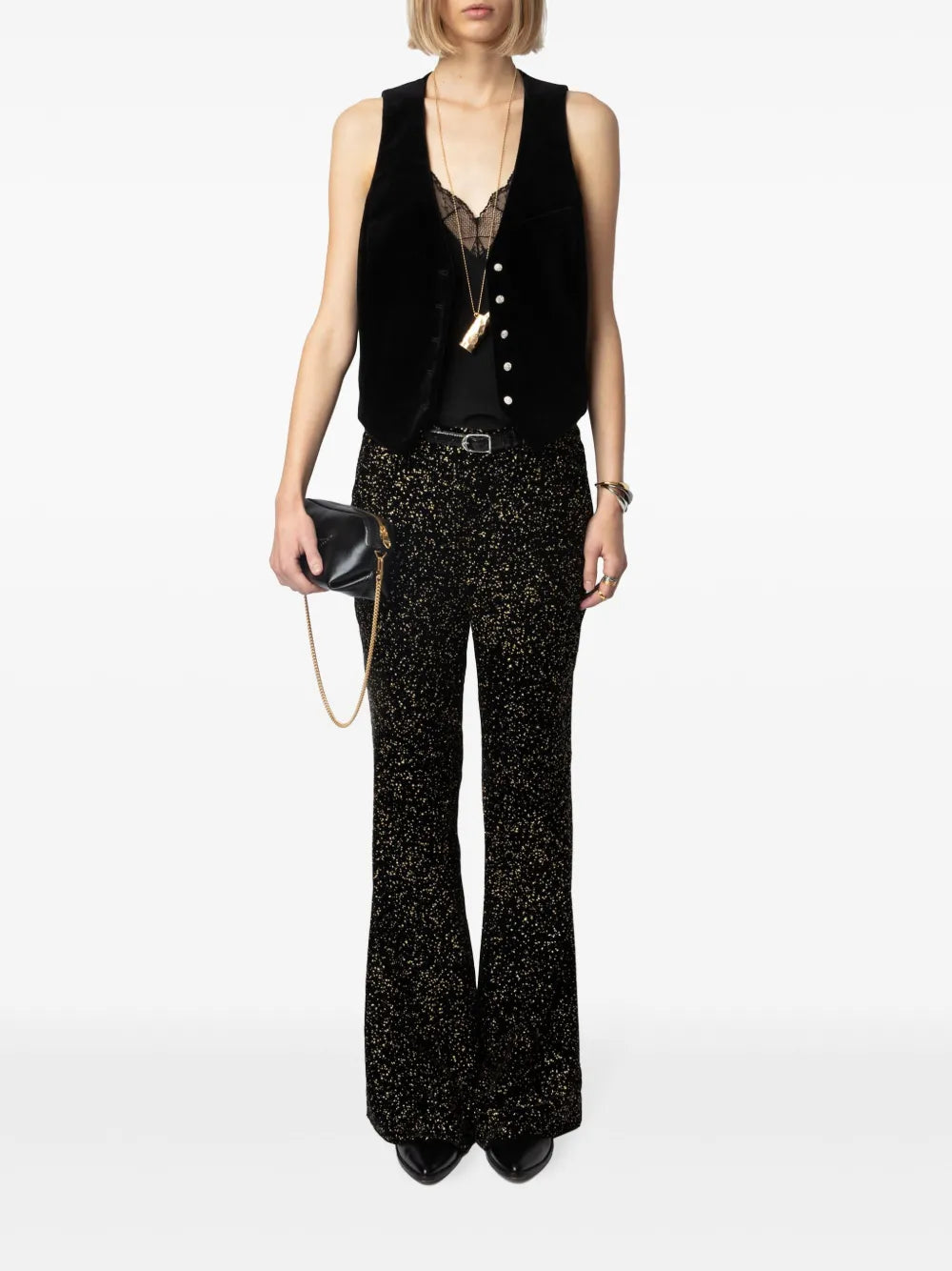 Emaux Velvet Vest