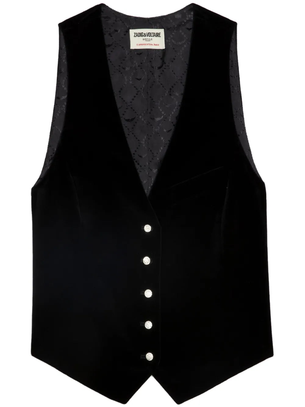 Emaux Velvet Vest