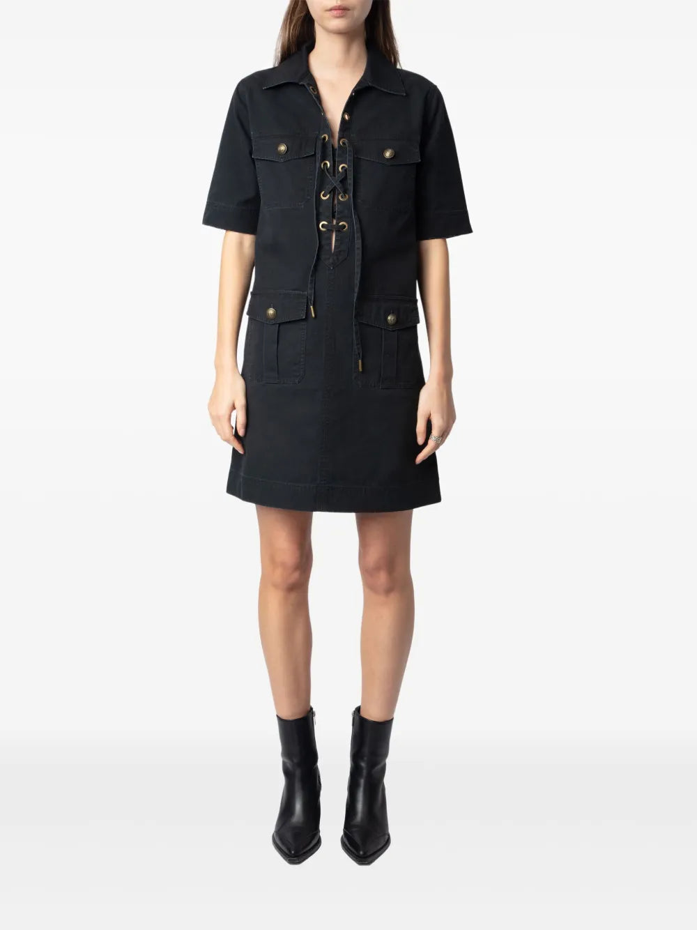 Record Mini Dress