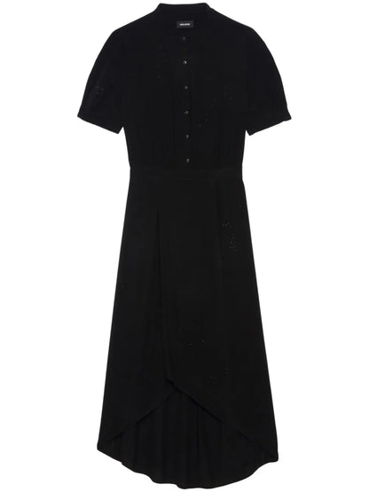 Romaz Strass Midi Dress