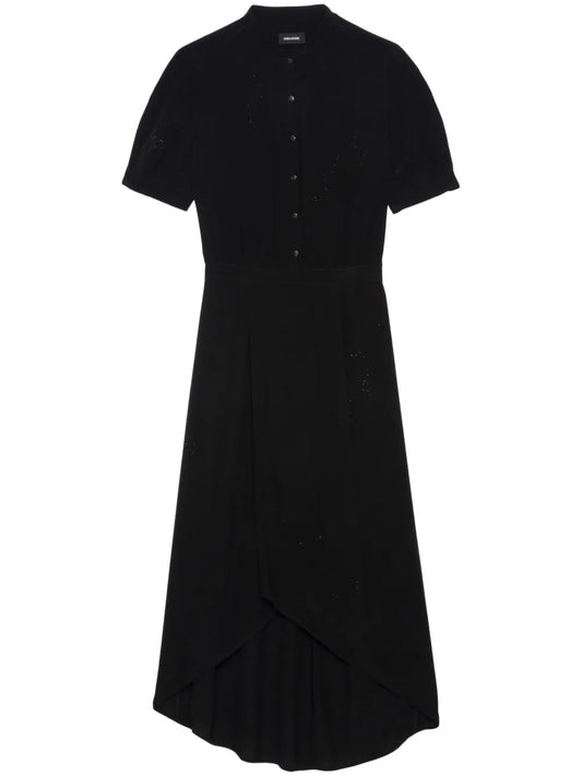 Romaz Strass Midi Dress