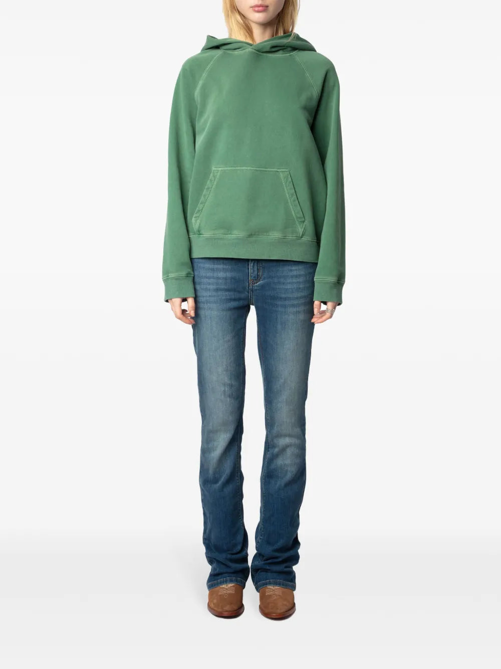 Rhinestone-Embellished Hoodie
