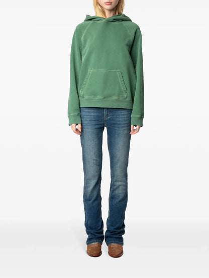 Rhinestone-Embellished Hoodie