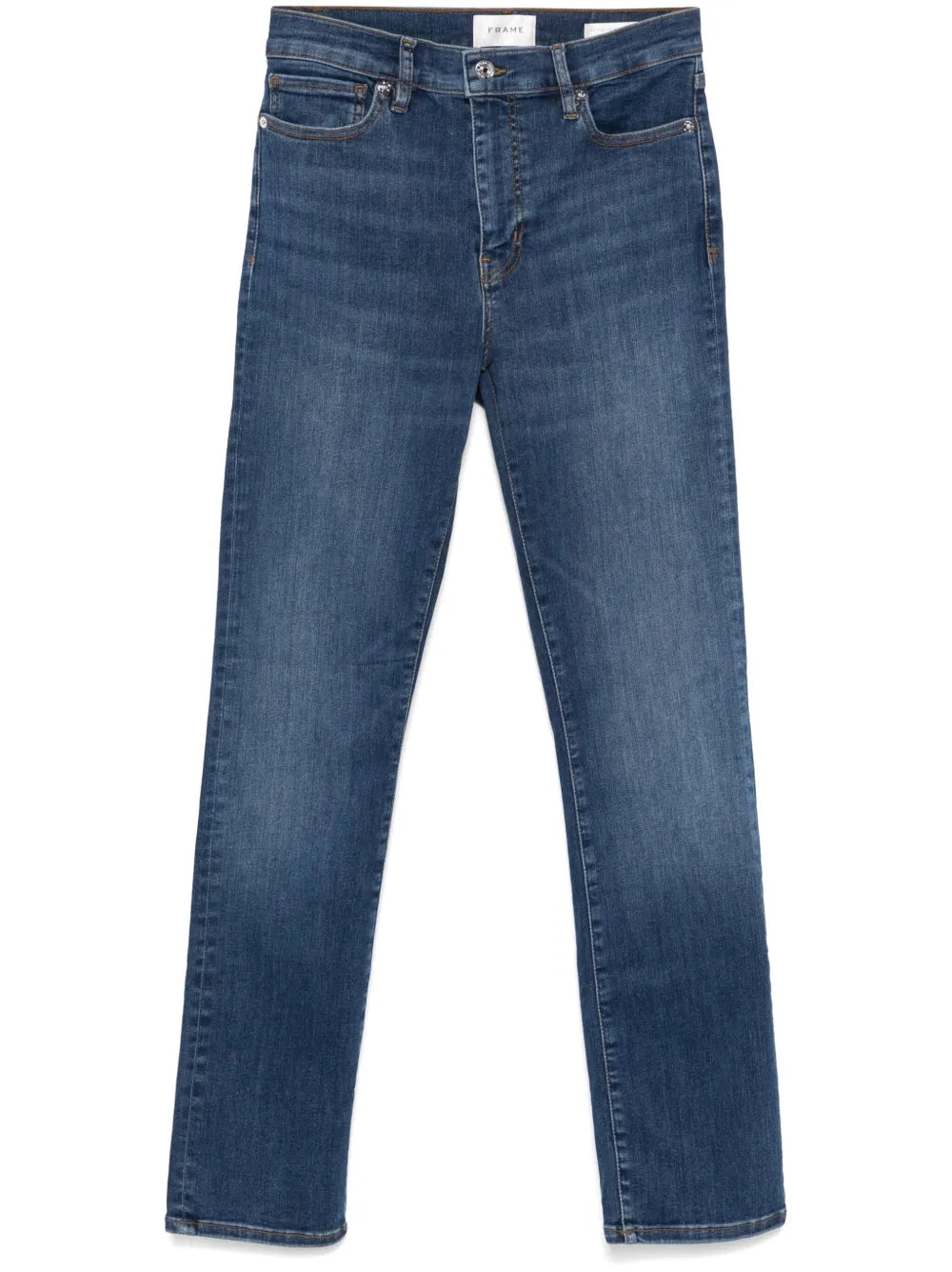 Le High Straight Long Jeans