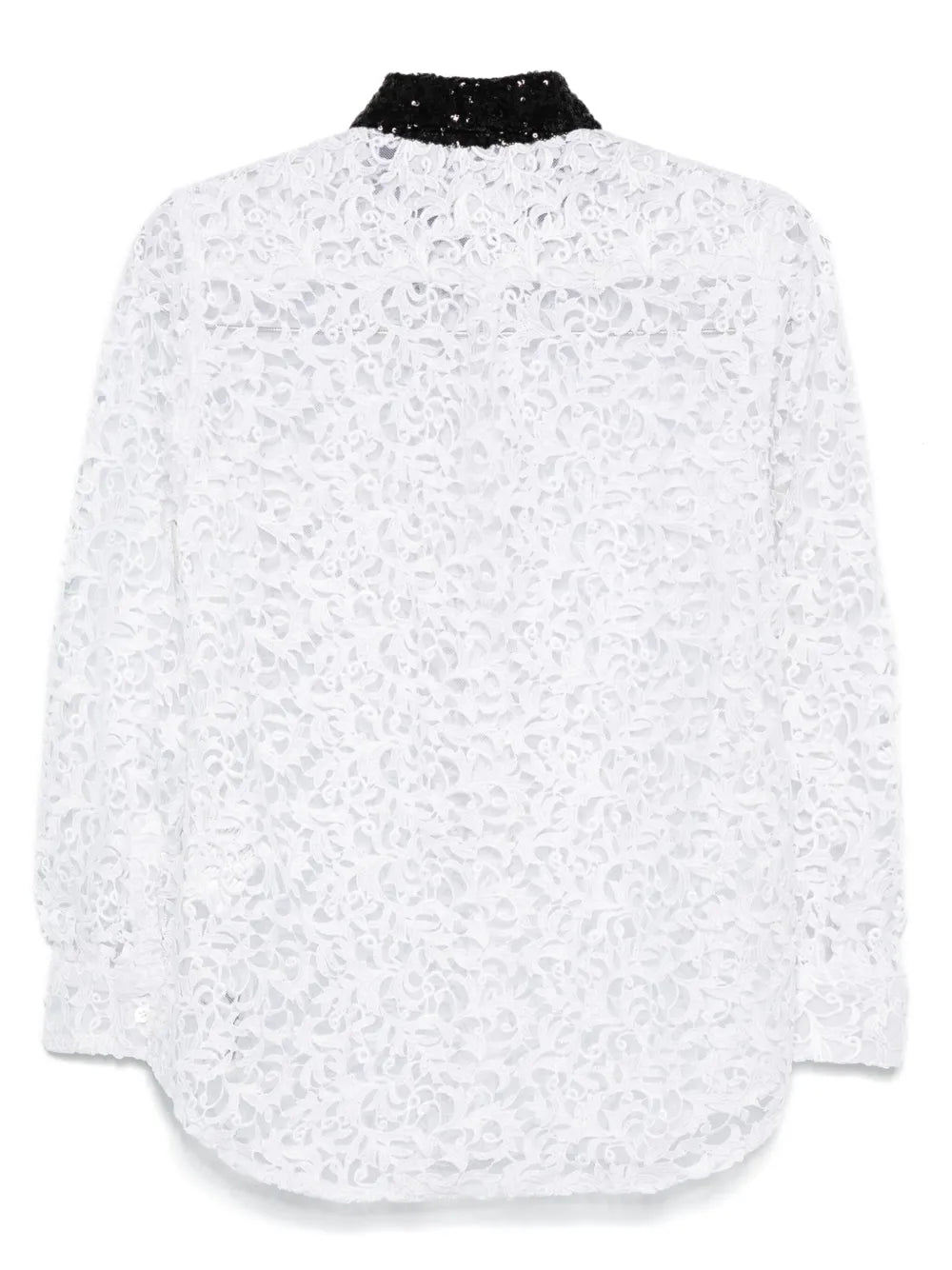 Guipure-Lace Shirt