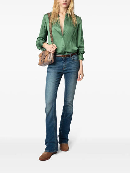 Thely Satin Shirt
