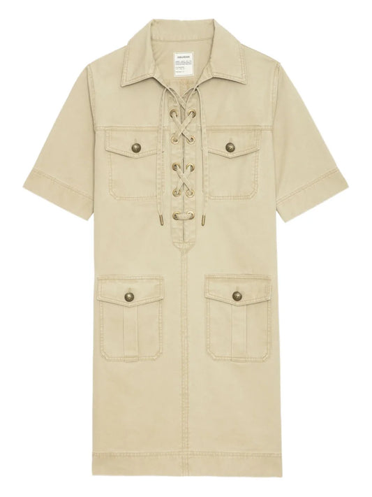Record Shirt Dress