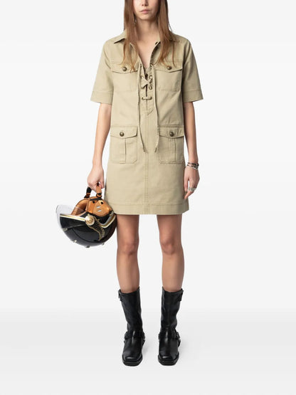 Record Shirt Dress