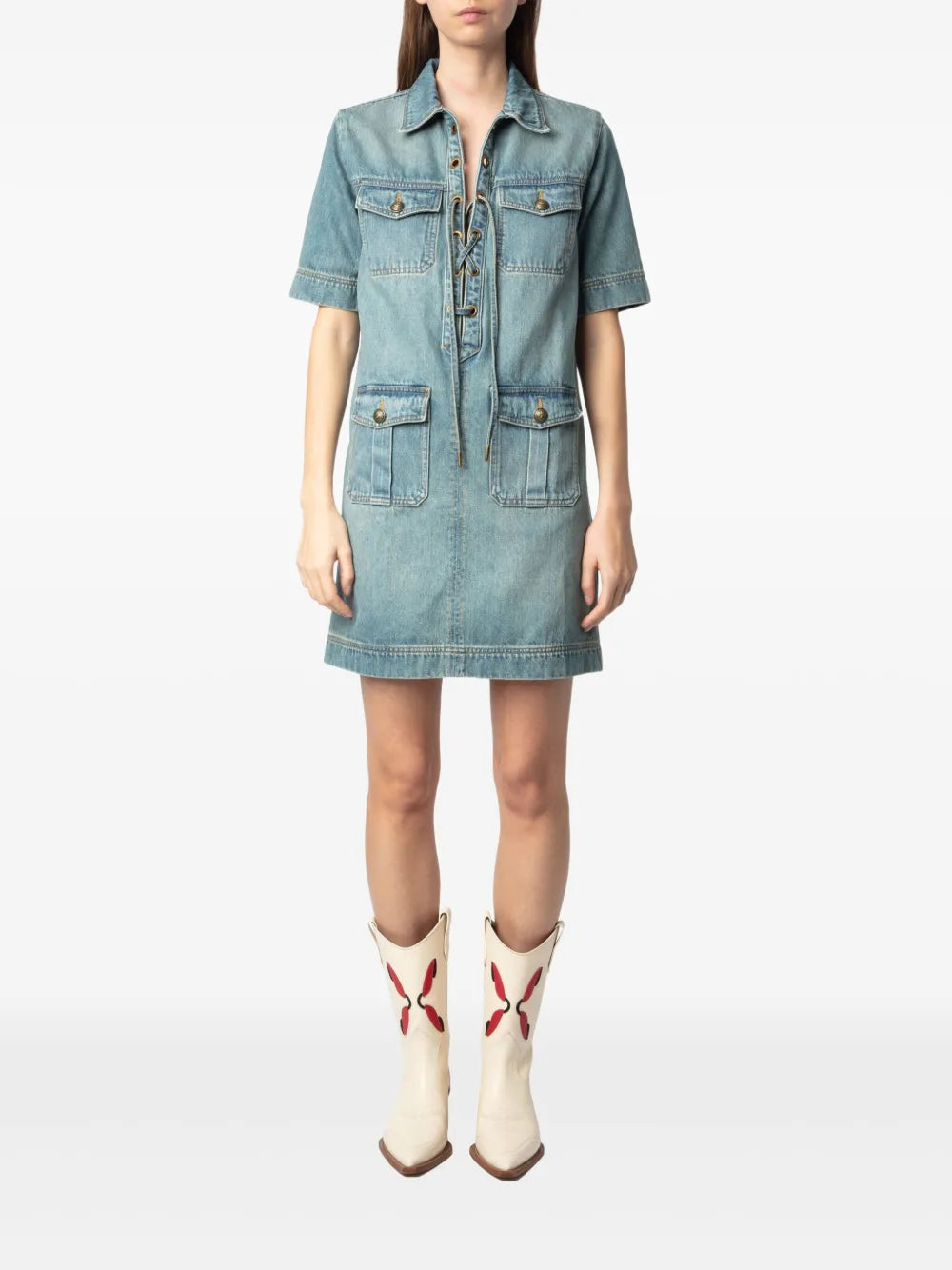 Denim Mini Dress