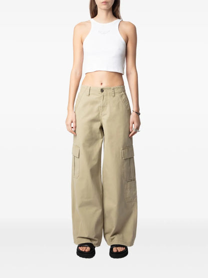 Straight-Leg Trousers