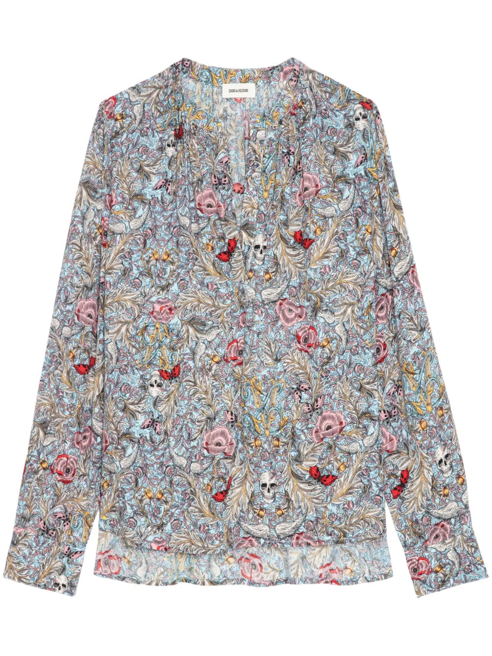 Tink Floral-Print Blouse
