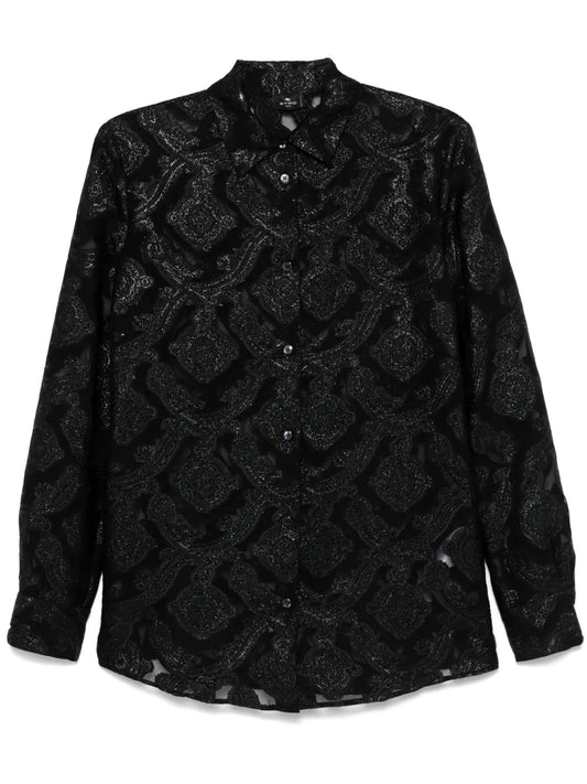 Paisley-Print Shirt