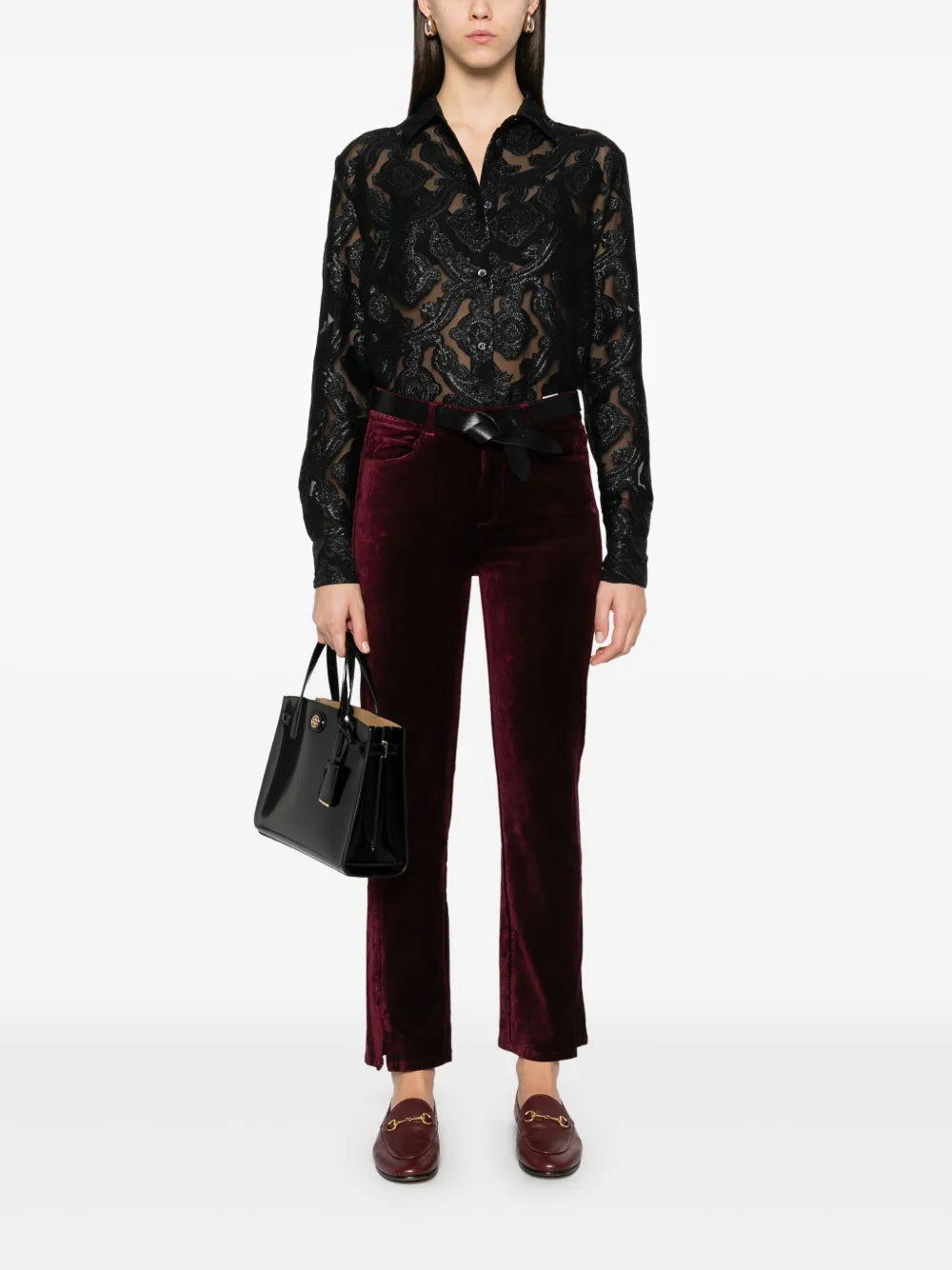 Paisley-Print Shirt