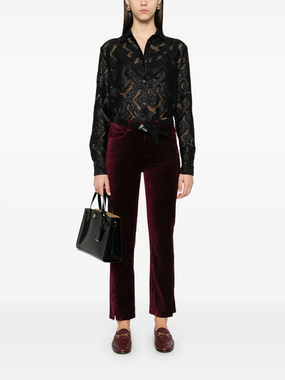 Paisley-Print Shirt
