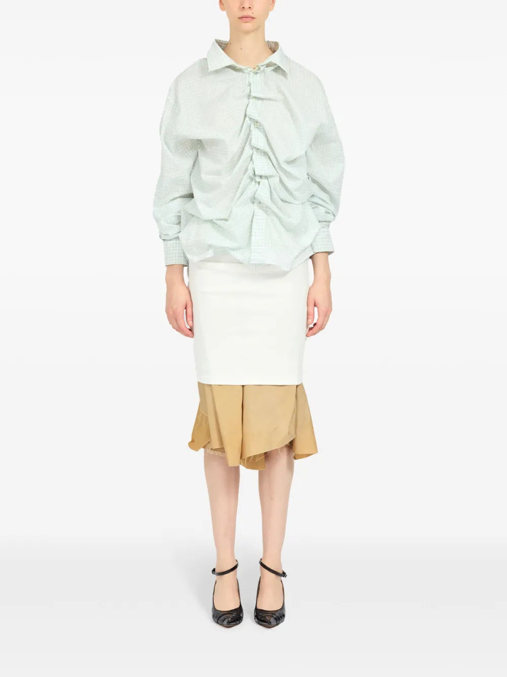 Double-Layer Cotton Shirt