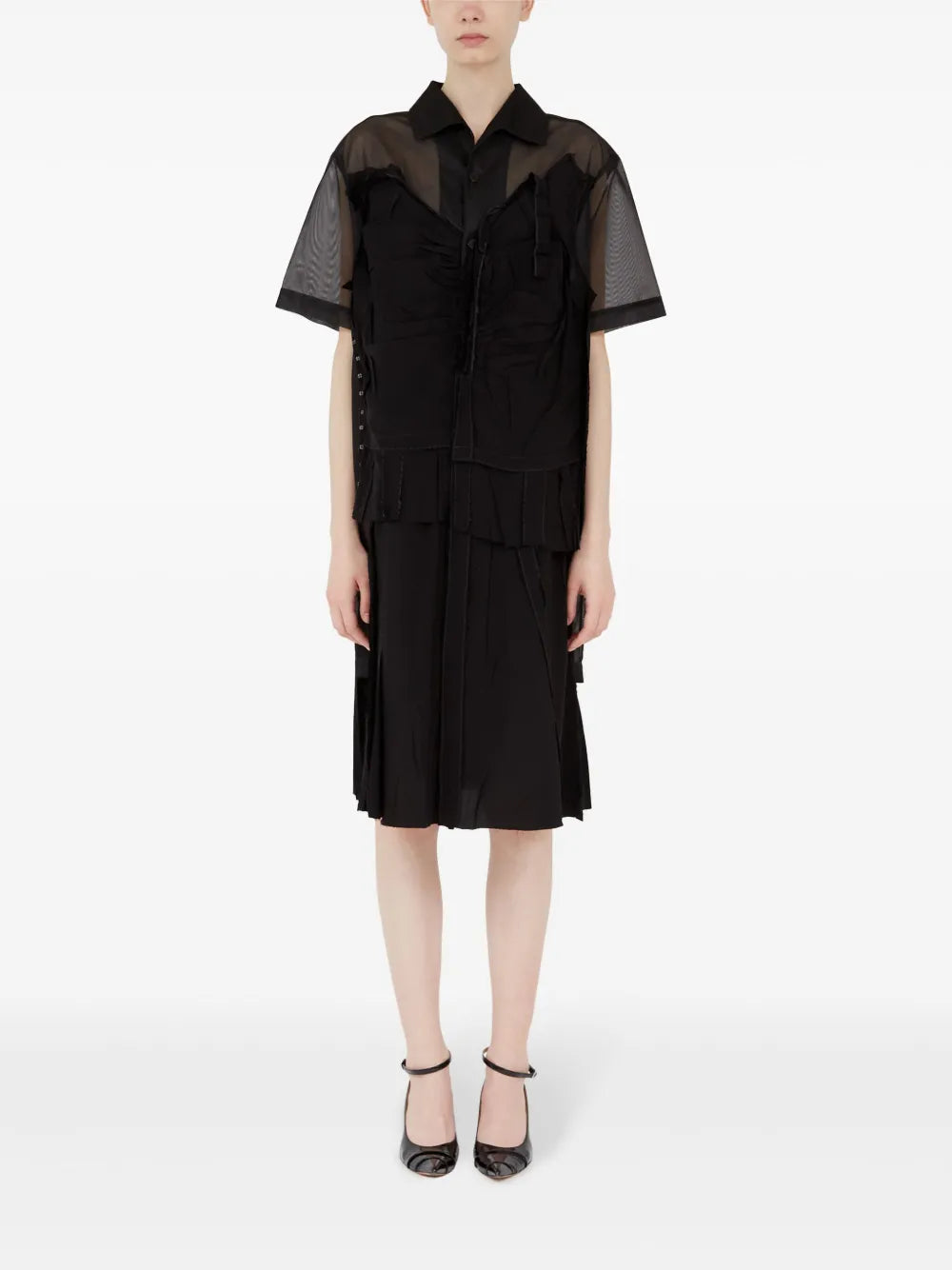 Layered Midi Dress