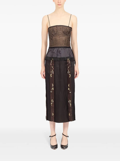 Inside-Out Effect Dress