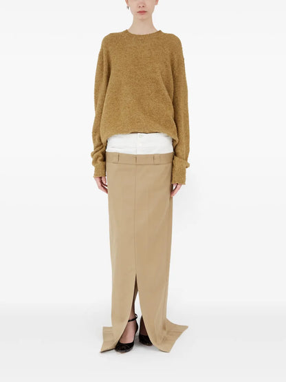 High-Rise Maxi Skirt