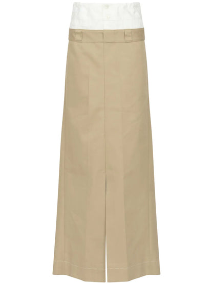 High-Rise Maxi Skirt