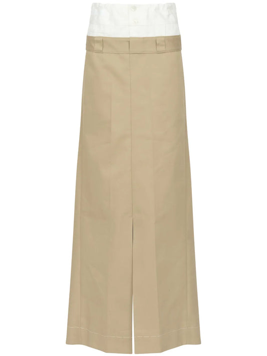 High-Rise Maxi Skirt