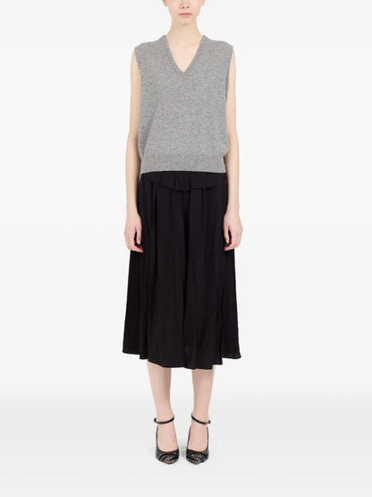 V-Neck Virgin-Wool Vest