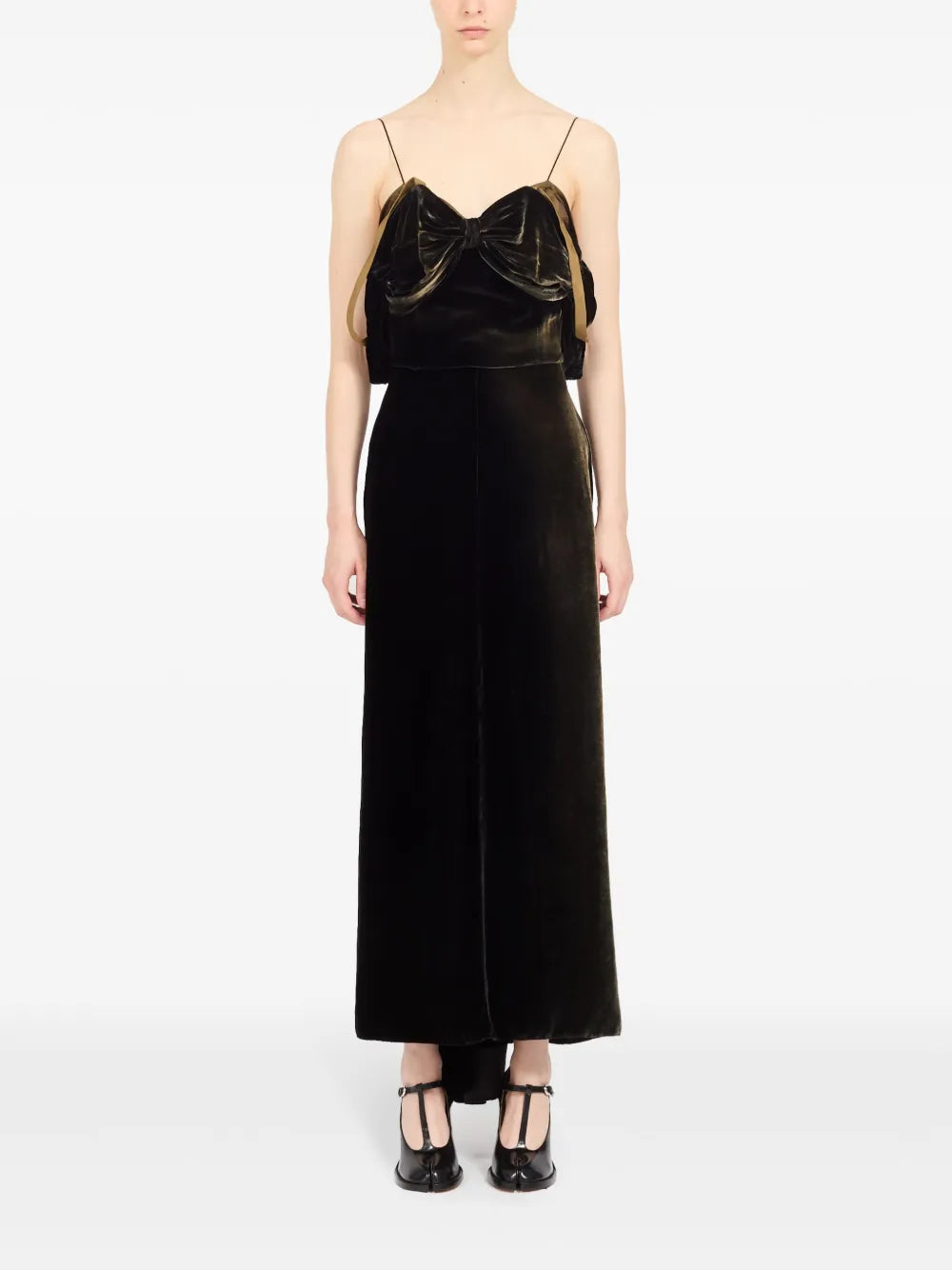 Low-Back Maxi Dress