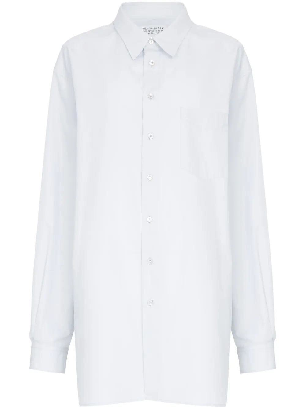 Long-Length Cotton Shirt