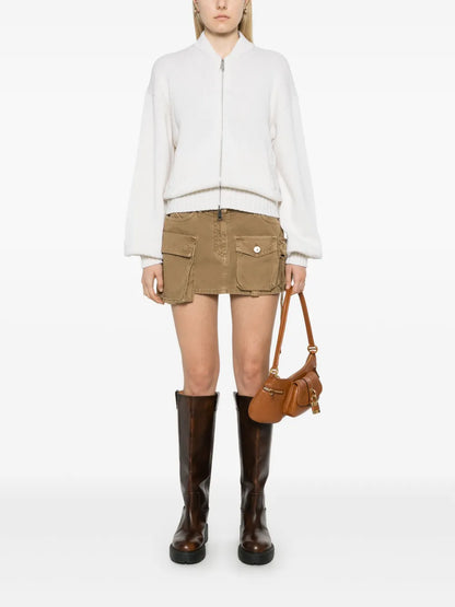Zip-Up Cardigan