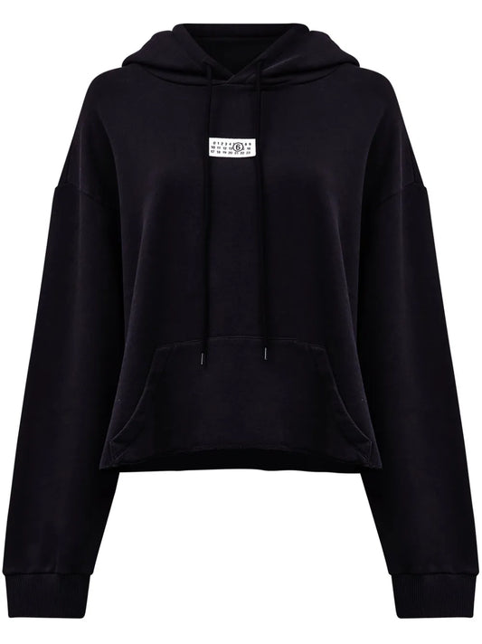 Numbers-Motif Hoodie