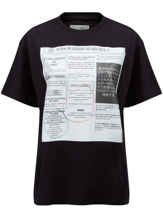 Text-Print T-Shirt