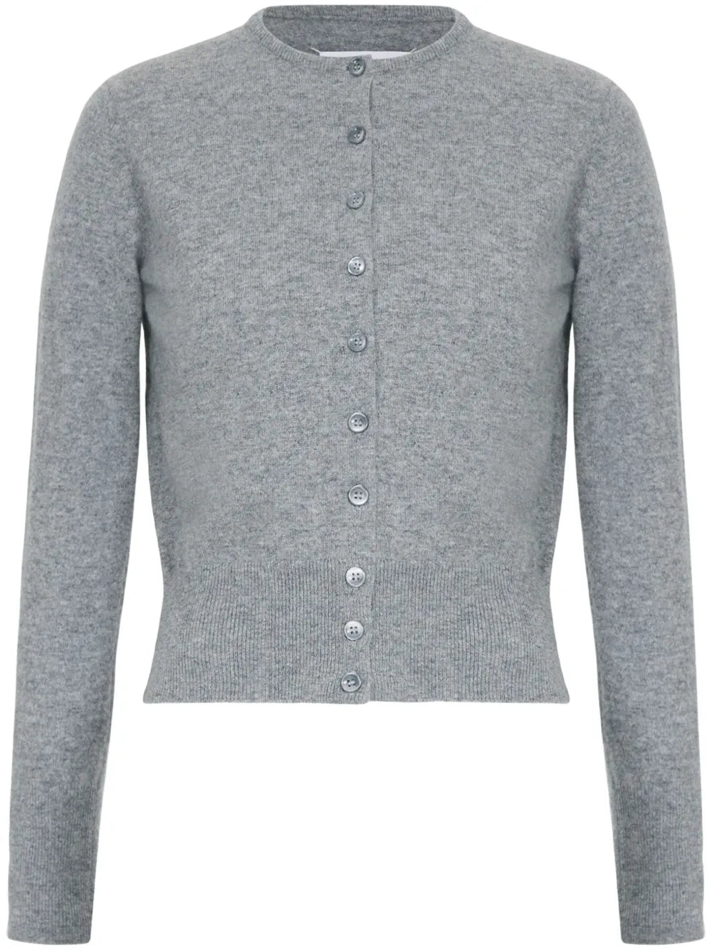 Buttoned Long-Sleeve Cardigan