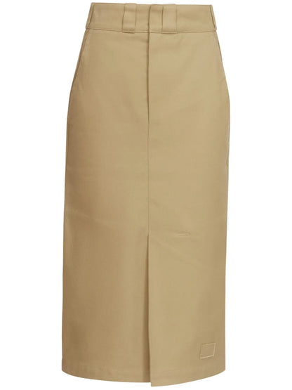 High-Rise Midi Skirt