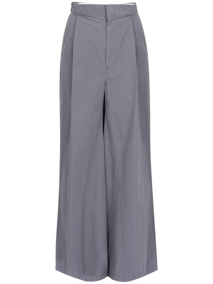 Four-Stitch Palazzo Trousers
