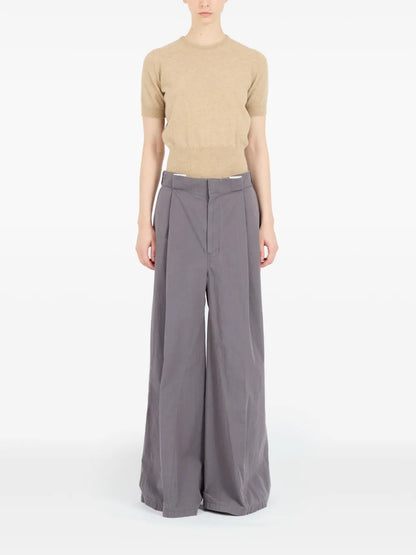 Four-Stitch Palazzo Trousers