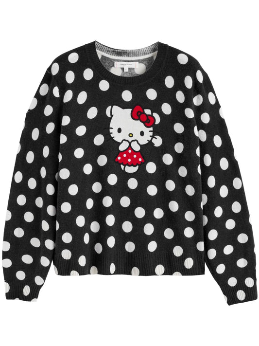 Hello Kitty Polka-Dot Sweater