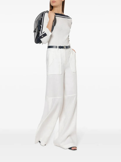 Wide-Leg Trousers