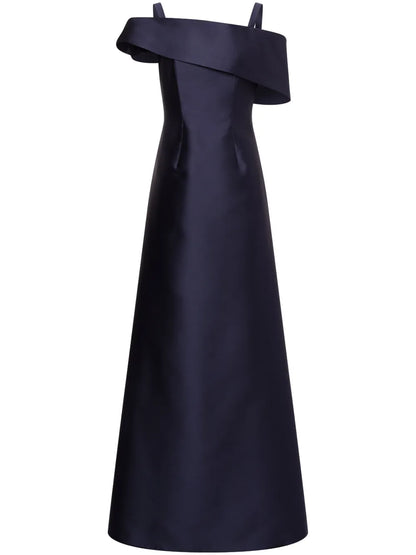 Off-Shoulder Flared Gown