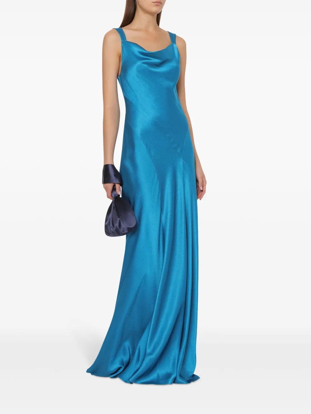 Cowl-Neck Gown
