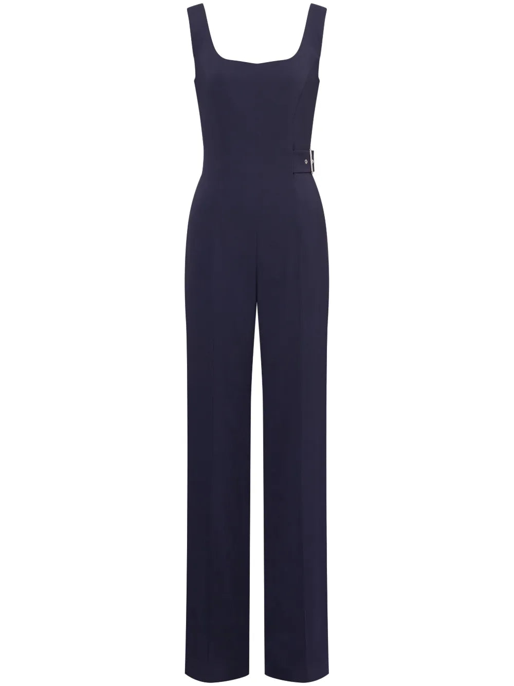 Crossover-Strap Jumpsuit