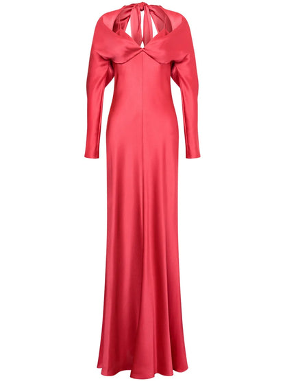 Satin Maxi Dress