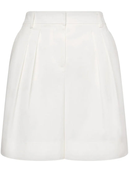 Pleat-Detailing Shorts