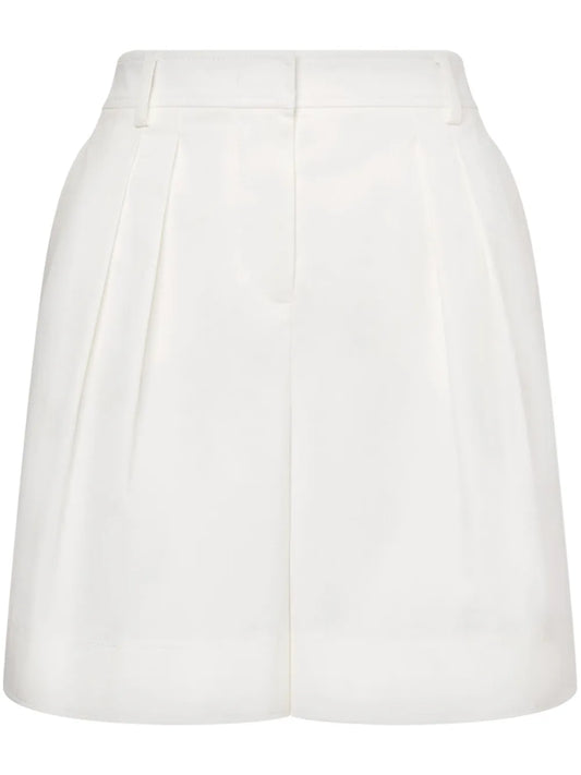 Pleat-Detailing Shorts
