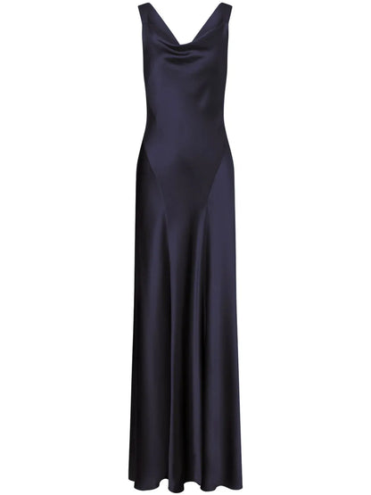 Cowl-Neck Gown