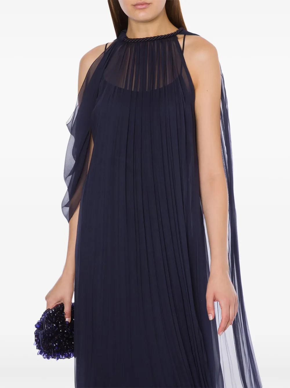 Pleated Gown
