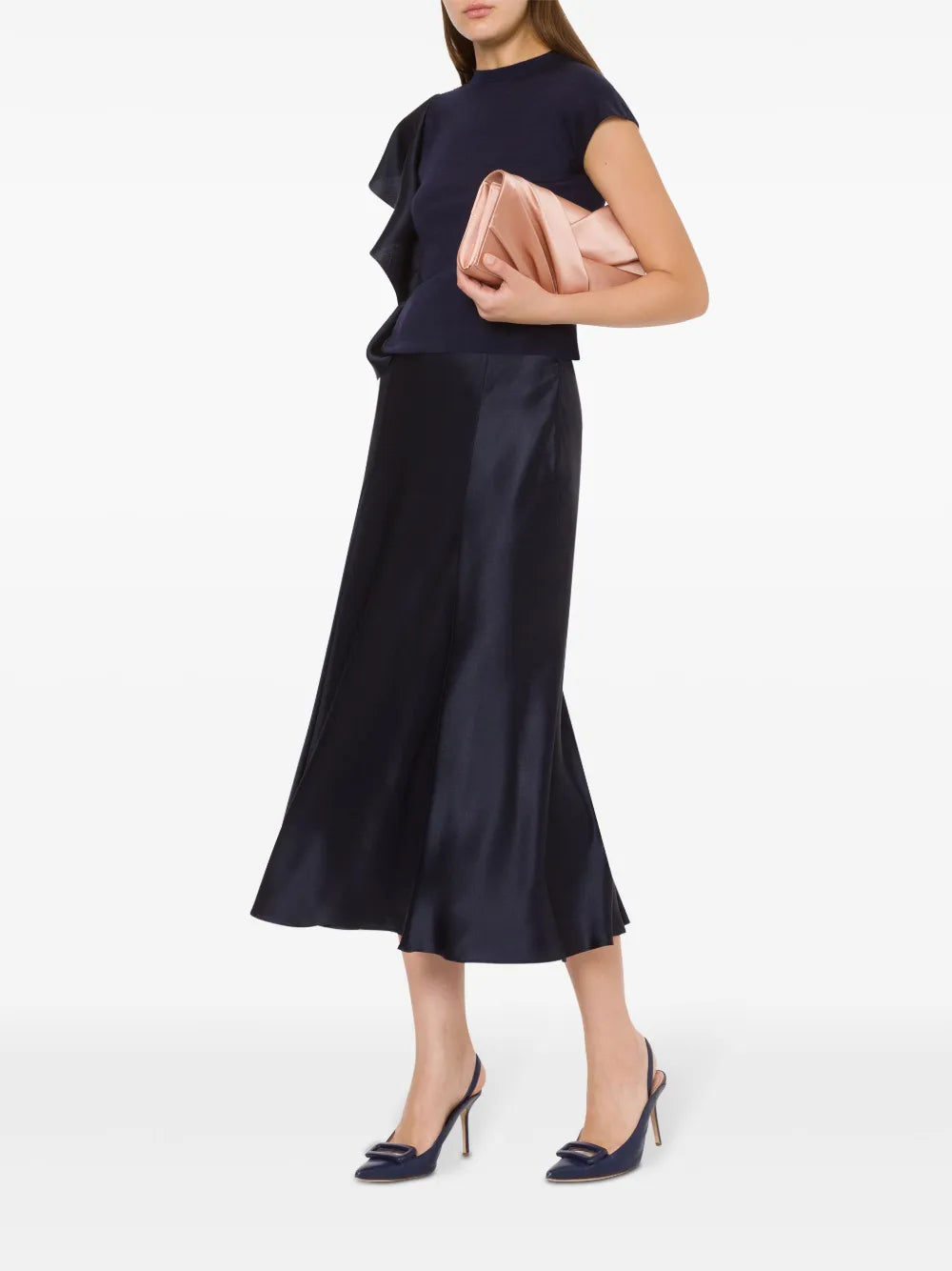 Mid-Length Straight Skirt