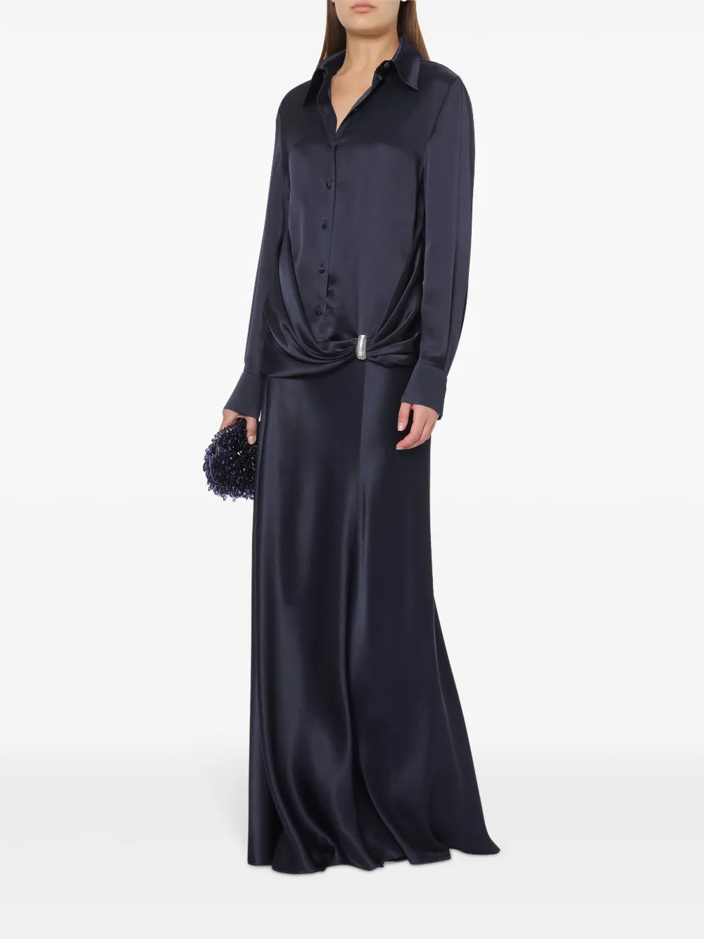 Satin Maxi Skirt