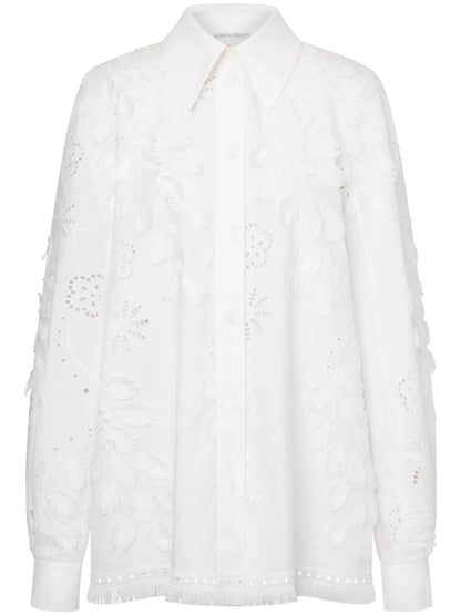 Embroidered-Design Shirt