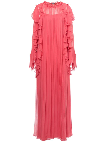 Pleated Gown