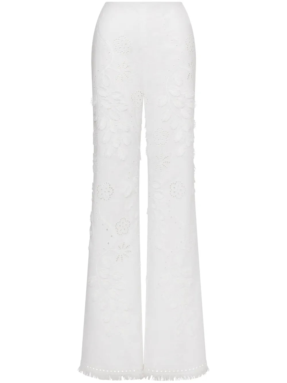 Embroidered Palazzo Pants